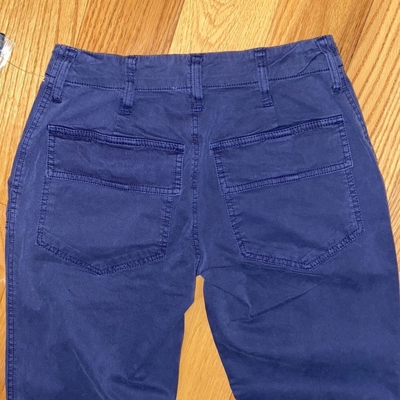 Lucky Brand button-fly utility pant in navy, size 24, NWT - Picture 7 of 10